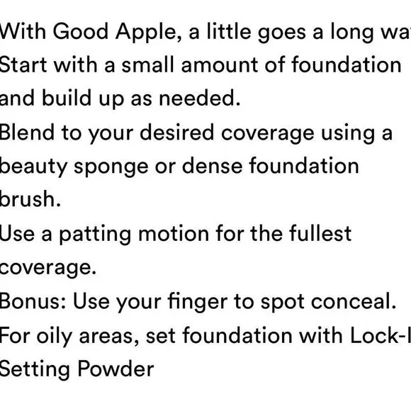 KVD GOOD APPLE FOUNDATION NEW FULLSZ TAN 074 - Picture 8 of 8